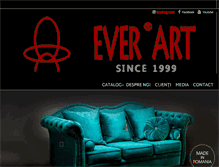 Tablet Screenshot of everart.ro